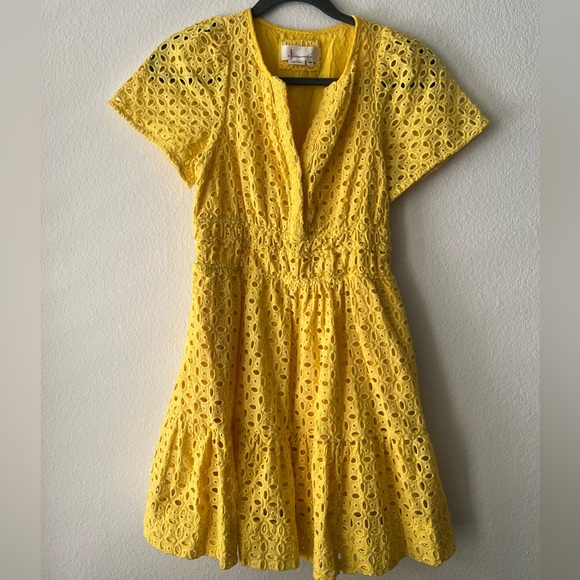 Anthropologie Somerset Eyelet Mini Dress - Picture 5 of 7